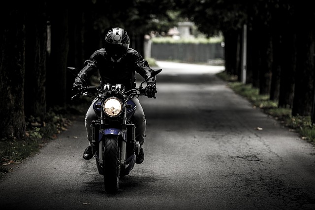 jízda na motorce