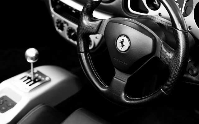 interiér ferrari 360